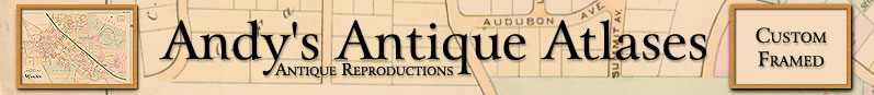 Andy's Antique Atlases - Framed Antique Reproductions